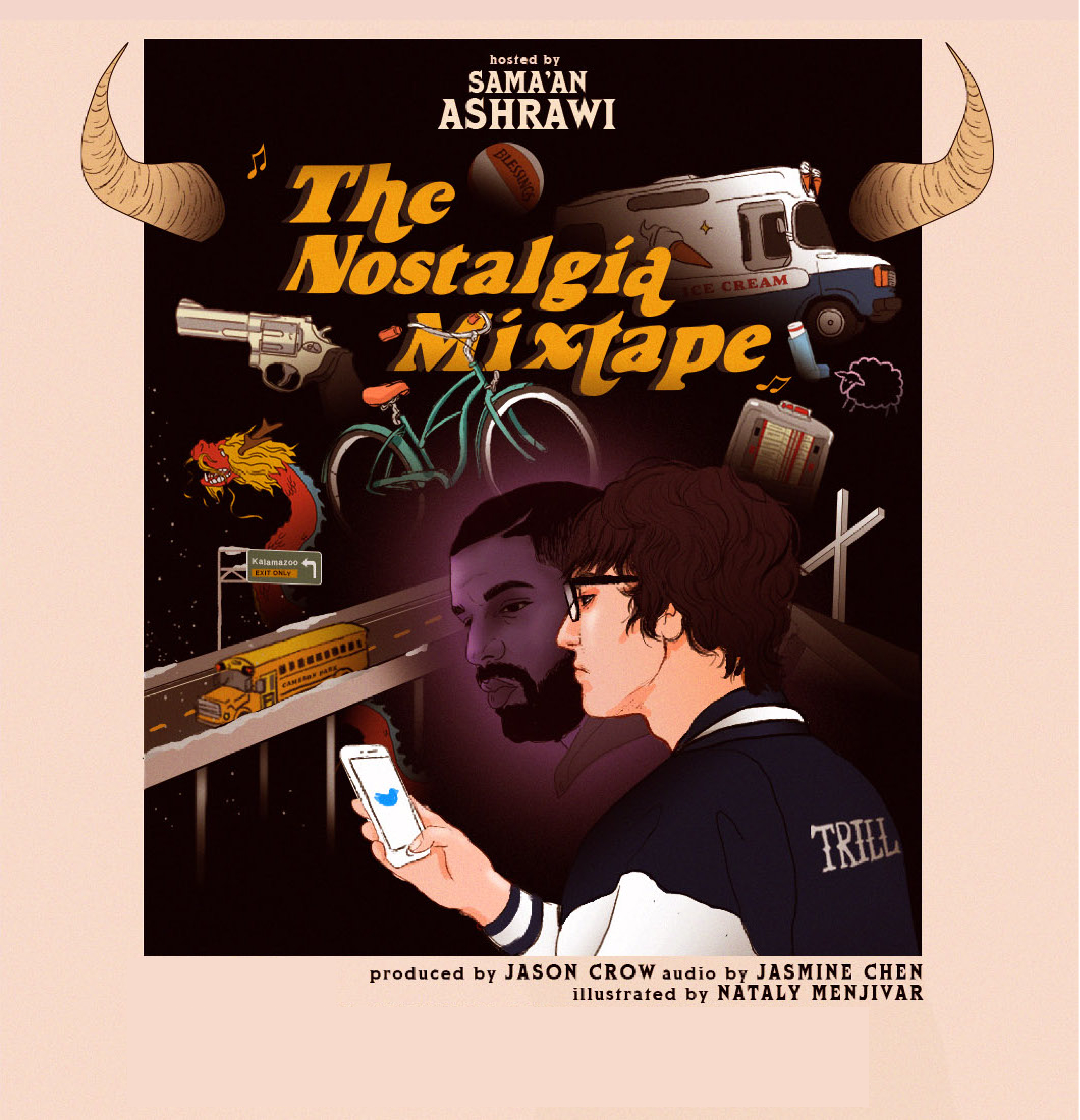 The Nostalgia Mixtape hosted by Sama'an Ashrawi poster